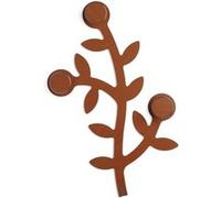 Appendialbero porte-manteaux Mural 3 crochet(s) Noyer