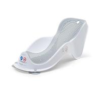 Foppapedretti Aquolina Support de bain pour enfants de la naissance jusqu'à 6 mois (jusqu'à 9 kg), Blanc Gris