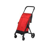 Foppapedretti Go Fast Chariot de Courses Pliable Rouge