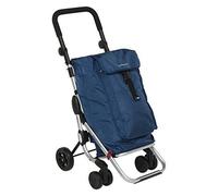 Foppapedretti Go Up Aluminium, Noir, Bleu Marine Sac Trolley
