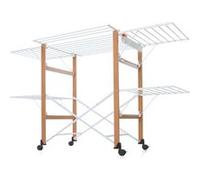 Foppapedretti Gulliver, étendoir à Linge Pliant, 105 x 80 x 174 cm, Bois Noyer,Pour Sécher le vêtement