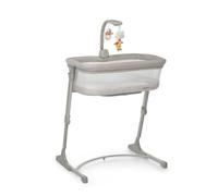 Foppapedretti iNanna Lit de couchage réglable en hauteur pour enfants de la naissance à 6 mois (jusqu'à 9 kg), Greige