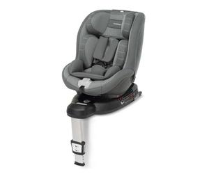 Foppapedretti Logik I-Size Isofix Siège d'Auto Pivotant à 360 ° pour Enfants de 40 à 105 cm (Jusqu'À 18 Kg), Grey