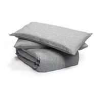 Foppapedretti Nacht&Natur - Housse de Couette pour lit Double avec 2 taies d'oreiller - 100% Coton - Fabriquée en Italie