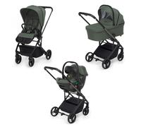 Foppapedretti Poussette Trio TicToc Stone i-Size + Sac + Dispositif Anti-Abandon GRATUIT