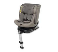Foppapedretti Siège auto Iturn I-Size, siège pivotant à 360° pour enfant de 40 à 150 cm de hauteur, 0-12 ans, conforme ECE R129, fixation Dualfix (Isofix et non), Safe Body Protection, Desert