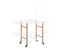 Foppapedretti Supergulliver Étendoir à linge, 174 x 122 x 189 cm Bois massif 189x122x174 cm Bois massif pour Sécher le vêtement