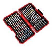 Foppla Lot de 83 embouts de tournevis électriques colorés avec étui portable en acier magnétique pour usage domestique professionnel (83 pièces)