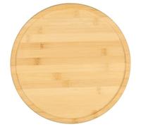 Foppla Organiseur Lazy Susan en bambou de 30 cm avec plateau tournant rotatif à 360° - Multifonction - Rotation fluide pour comptoir de cuisine
