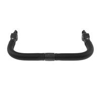 Foppla Poussette d'angle de pare-chocs - Accoudoirs réglables - Poignée de poussette multifonction pour poussette (1, noir)