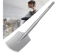 Foppla SDS Max Pelle à boue, 450 x 110 mm, emmanchement SDS Max, pour perceuse, marteau perforateur, burin, mallette en plastique, peut être utilisée pour soulever du gravier, du sol gelé et de