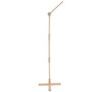 Foppla Support de berceau mobile pour bébé, bras mobile en bois, 147 cm de hauteur, bras mobile à poser au sol, support mobile décoratif pour chambre d'enfant