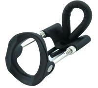 Fops Extenseur de pénis professionnel pour hommes - Élargisseur de pénis réglable avec système de traction - Design ergonomique, maintien sécurisé, aide mécanique à l'érection, noir P07
