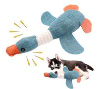 FOPSDGN Jouet Chien, Petit Canard Bleu Jouet pour Chien Jouet Indestructible Jouets Couineurs Robustes pour Chiens pour Dog de Taille Petite, Moyenne, Grande