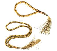 Fopytu 2 Pcs Wood Tasbih Perles De Prière Perles De Chapelet Musulman