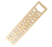 Fopytu Alphabets Anglais en Laiton Pochoirs Chiffres Arabes Pochoirs avec Symboles, Pochoirs De Lettre Pochoirs pour Dessin, Signets, Modèles