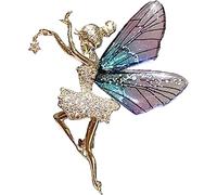 Fopytu Broche De Fée De Fée Papillon en De Danse Ange Repeuple Épingle De Bijoux De Bijoux pour Les Filles