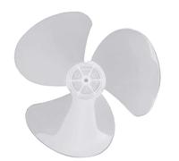 Fopytu Lame de Ventilateur en Plastique Domestique de Remplacement à 3 Feuilles Pale de Ventilateur Amovible Grand Vent 11.2 Pouces raccords de Ventilation à ailettes de Ventilateur
