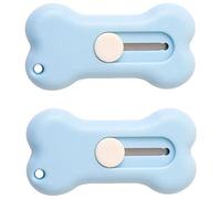 Fopytu Mini Utilitaire Couteau Mignon Cutter De Cutter Rétractable Ouvreur D'ouvreur Portable Ou Outils De Coupe en Papier Outil De Coupe De Bureau