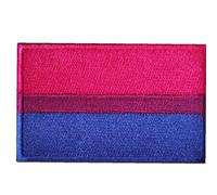 Fopytu Pride Gay Flag Patch LGBT Flags Patches Rainbow Flags Patches Crochet Boucle Attachée pour Vêtements Veste en Veste en Jean