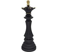 Fopytu Résine Échecs Pièces Sculpture Ornement International Figurines Figurines Rétro Décor De Maison Simple Modern Chess Pieces Ornements pour Le Bureau