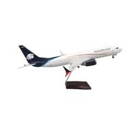 for 1/142 Scale Aeromexico Boeing 737MAX Die-cast Resin Airplane Model Toy Collection Display Gift Avion moulé sous Pression(Nolight)