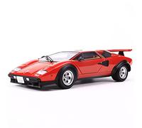 for 1 18 Lamborghini Countach LP500 Collection De Modèles De Simulation De Modèle De Voiture en Alliage en Alliage Jouets Non RC