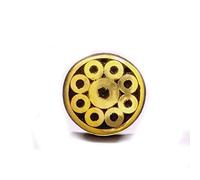 For 6mm Mosaic Pin Rivets for Knife Handle Decoration - 90mm Length, 21 Styles, Steel & Bronze Material(Style 4)