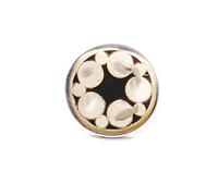 For 6mm Mosaic Pin Rivets for Knife Handle Decoration - 90mm Length, 21 Styles, Steel & Bronze Material(Style 6)