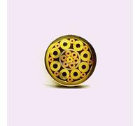 For 6mm Mosaic Pin Rivets for Knife Handle Decoration - 90mm Length, 21 Styles, Steel & Bronze Material(Style 12)