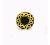 For 6mm Mosaic Pin Rivets for Knife Handle Decoration - 90mm Length, 21 Styles, Steel & Bronze Material(Style 18)