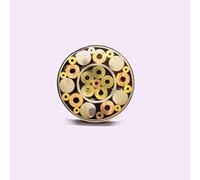 For 6mm Mosaic Pin Rivets for Knife Handle Decoration - 90mm Length, 21 Styles, Steel & Bronze Material(Style 5)