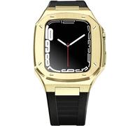 For 8 7 6 5 4 SE 41/44/45mm Stainless Steel Watch Case Band Modification Kit，Light Duty Rugged Watchband ProtectiveKit Accessories