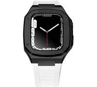 For 8 7 6 5 4 SE 41/44/45mm Stainless Steel Watch Case Band Modification Kit，Light Duty Rugged Watchband ProtectiveKit Accessories