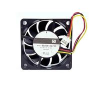 For 9GA0612G703 12V 0.16A Silent Fan - 60x60x15mm 3-Wire for Electronics