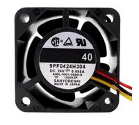 For 9PF0424H304 24V 0.095A 4028 4CM 3-Wire Fan for Electronics and Machinery