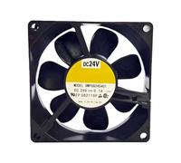 For 9WP0824S401 80x80x25mm DC24V IP68 ventilateur de refroidissement étanche, 3400 tr/min 42,4CFM, 34dBA for équipement extérieur et industriel