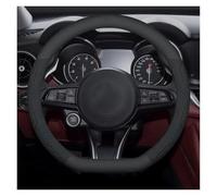 for Alfa for Romeo for Giulia for Giulietta for Mito Sportiva for Stelvio 4C 147 156 157 159 V Housse Volant Voiture Antidérapant Couvre Volant(O Leather Blue)