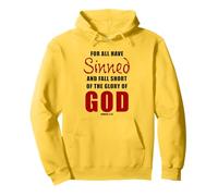 For All Have Sinned - Romans 3:23 KJV Christian Gospel Sweat à Capuche