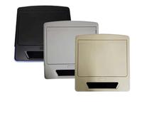 for Alphard 20 30 Vellfire A20 A30 13,3"/15,6" Écran MP5 Toit Plafond Moniteur Multimédia Lecteur Vidéo(13.3Inch-Black MP5)