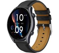 For Amazfit Gtr 3, 22mm Genuine Leather Strap Replacement For Amazfit Gtr 4, Gtr 3 Pro, Gtr 2, Gtr 2e, Gtr 47mm, Amazfit Stratos, Amazfit Pace, Amazfit Balance, Amazfit Bip 5, Bip 6