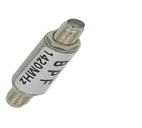 For Astronomy 1420MHz Bandpass with Compact Aluminum Design, Low Loss Under 1.8dB, Connector Interface for Bidirectional Signal Transmission and Noise Reduction(CNC aluminum shell)