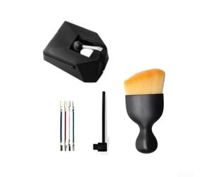 For Audio-Technica AT-VMN95E Stylet elliptique de rechange pour platine AT-LP120X-USB conçu pour un suivi constant et une utilisation à long terme (Noir)