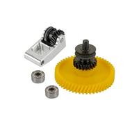 For Bambu Lab P1S/P1P/X1/X1C, mise à niveau de l'extrudeuse en acier trempé DLC for imprimante 3D revêtue, filament 1,75 mm résistant à l'usure (1 jeu)