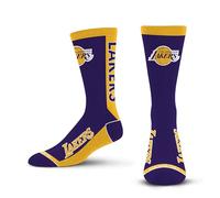 For Bare Feet NBA MVP Crew Sock Large pour homme, Équipe, L