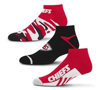 For Bare Feet NFL Camo Boom Lot de 3 paires de chaussettes pour homme