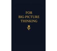 For Big-Picture Thinking: Blank-page notebook Unapologetic mindset Personal growth journal