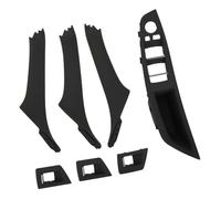 For BMW 5 Series Door Window Control Panel Cover 51417225873 51417225847 for 520i 2010-2016 Inner Handle Trim Switch Armrest Panel(Black)