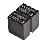 for BP-U100 BP-U30 U60 U65 U90, Compatible for Sony, for EX260 EX280 Z280 FS5 PXW-FX9 FS7 FX6 Z190 EX1R EX200 F3 F3K 100(PowerTrust BPU60 x2)