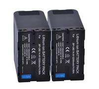 for BP-U100 BP-U30 U60 U65 U90, Compatible for Sony, for EX260 EX280 Z280 FS5 PXW-FX9 FS7 FX6 Z190 EX1R EX200 F3 F3K 100(2 pcs 5200mAh)